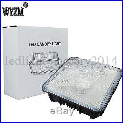 12 Pack 70-Watt UL-Listed & DLC-Qualified LED Canopy Light Ceiling Bay Fixture
