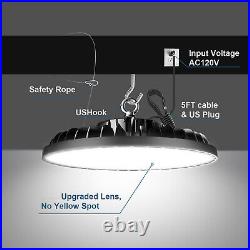 12 Pcs 300 Watts UFO Led High Bay Light Commercial Industrial Garage Shop Light
