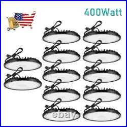 12 Pcs 400W UFO Led High Bay Light Commercial Industrial Factory Light 90-277V