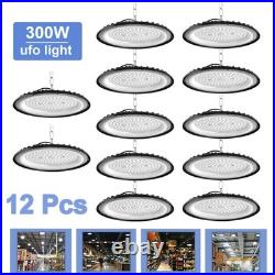 12 Pcs UFO Led High Bay Light 300W Commercial Industrial Warehouse Factory Light 12 Pcs UFO Led High Bay Light 300W Commercial Industrial Warehouse Factory Light