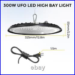 12 Pcs UFO Led High Bay Light 300W Commercial Industrial Warehouse Factory Light