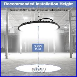 12 Pcs UFO Led High Bay Light 300W Commercial Industrial Warehouse Factory Light 12 Pcs UFO Led High Bay Light 300W Commercial Industrial Warehouse Factory Light
