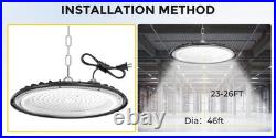 12 Pcs UFO Led High Bay Light 300W Commercial Industrial Warehouse Factory Light