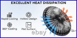 12 Pcs UFO Led High Bay Light 300W Commercial Industrial Warehouse Factory Light