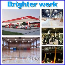 12 Pcs UFO Led High Bay Light 500W Commercial Industrial Warehouse Factory Light