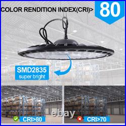 12 Pcs UFO Led High Bay Light 500W Commercial Industrial Warehouse Factory Light