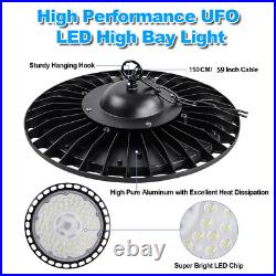 12 Pcs UFO Led High Bay Light 500W Commercial Industrial Warehouse Factory Light