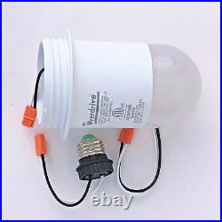 12x Overdrive EH80 14W LED Jelly Jar Fixture 5000K Wet Location Light Fixture