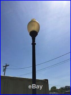13' Aluminum Decorative Gothic Yard Pole Lights Street Lamps
