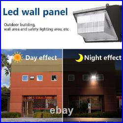 150W 100-277V LED Wall Pack Light with Photocell Dusk to Dawn Outdoor 15600LM