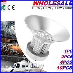 150W 200W 300W LED High Bay Light Industrial Warehouse Ceiling Shade Lamp 6500K