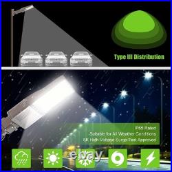 150W 22500LM LED Parking Lot Shoebox Light Commercial Outdoor Shoebox Flood Lamp