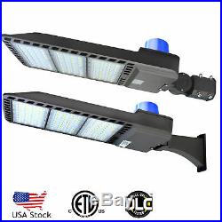150W 300W Dusk-to-Dawn Commercial LED Parking Lot Light, (450W-800W Equivalent)