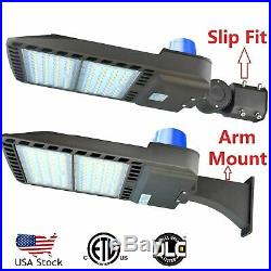 150W 300W Dusk-to-Dawn Commercial LED Parking Lot Light, (450W-800W Equivalent)