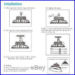 150W Commercial High Bay LED Lighting Warehouse Industrial UFO Lights 18,000Lm