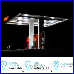 150W Drop Lens LED Canopy Light 5700K Gas Station Parking Garage Light Fixtures