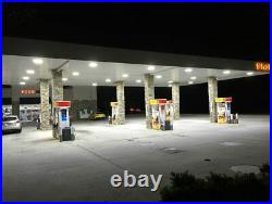 150W LED Gas Station Canopy Ceiling Light High Bay Carport Parking Garage Lamp