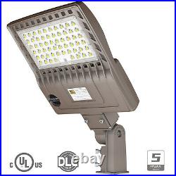 150W LED Parking Lot Light Commercial Outdoor Shoebox Street Area Lamp 21000LM