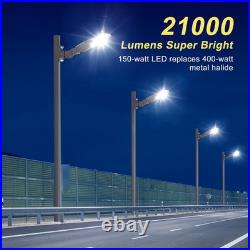 150W LED Parking Lot Light, Dusk to Dawn Outdoor Parking lot Stadium Lighting 5k