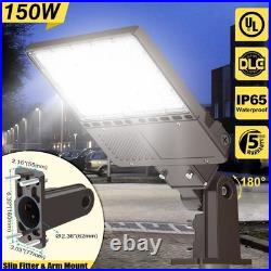 150W LED Parking Lot Light Outdoor Commercial Outside Security Flood Lighting