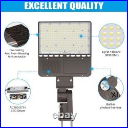 150W LED Parking Lot Light Outdoor Commercial Outside Security Flood Lighting