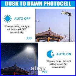 150W LED Parking Lot Light Outdoor Commercial Outside Security Flood Lighting