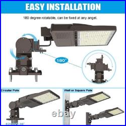 150W LED Parking Lot Light Outdoor Commercial Outside Security Flood Lighting