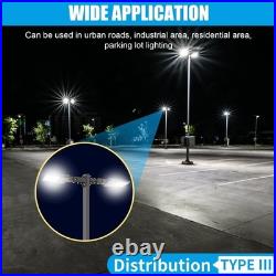 150W LED Parking Lot Light Outdoor Commercial Outside Security Flood Lighting