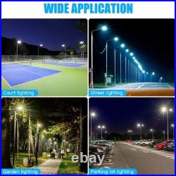 150W LED Parking Lot Light Outdoor Commercial Outside Security Flood Lighting