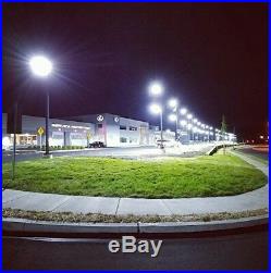 150W LED Parking Lot Light Wall Mount Area Light Yard Garden Hotel DLC ETL 5000K