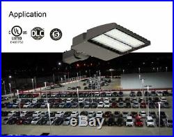 150W LED Parking Lot Light with Photocell Sensor Module Street Pole Fixture