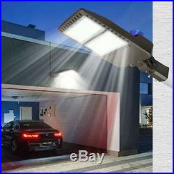 150W LED Parking Lot Light with Photocell Shoebox Street Area Flood Light