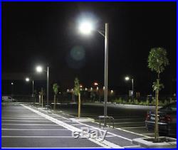 150W LED Parking Lot Light with Photocell, Slipfitter Mount Area Flood Light