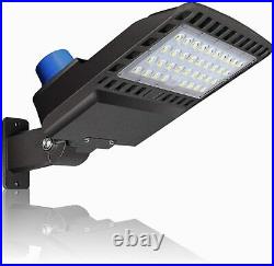 150W LED Parking Lot Lighting Adjuatable With Photocell Slip Fitter Luz