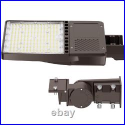 150W LED Parking Lot Lighting Adjustable Slip Fitter Street Lights Dusk to Dawn