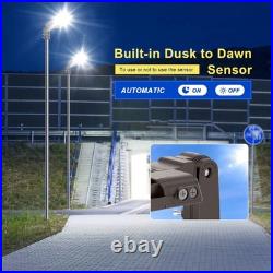 150W LED Parking Lot Lights Photocell Shoebox Pole Street Lighting 100-277VAC UL