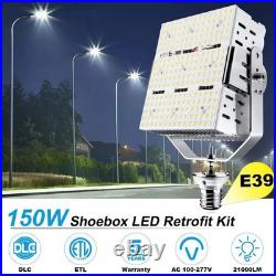 150W LED Retrofit Kits Light Commercial Parking Lot Pole Shoebox Fixture 21750LM