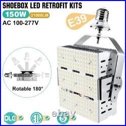 150W LED Retrofit Kits Light Commercial Parking Lot Pole Shoebox Fixture 21750LM