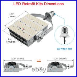 150W LED Retrofit Kits Street Shoebox Fixture Commercial Parking Lot Light 5700K