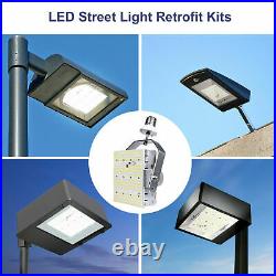 150W LED Shoebox Fixture Retrofit Kit For Warehouse Parking Lot Garage Lights