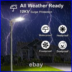 150W LED Shoebox Parking Lot Light Commercial Outdoor Lighting with Photocell