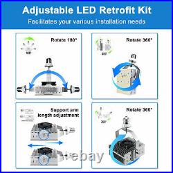 150W LED Shoebox Retrofit Kit For Parking Lot Stadium Street Street Area Lights