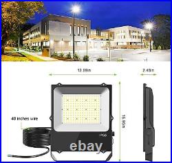 150W LED Stadium Flood Lights Outdoor Commercial Lighting for Sports Fields Yard