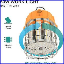 150W LED Temporary Construction Lighting Portable Work Light Job Site High Bay