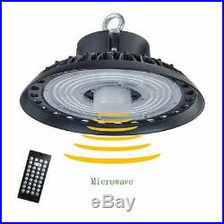 150W LED UFO High Bay Light with Motion Sensor Warehouse Factory Lighting UL/DLC