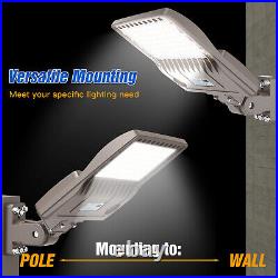 150W Outdoor LED Shoebox Area Light Commercial Outdoor Parking Lot Street Area