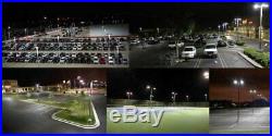 150W Parking Lot Light 19500LM Outdoor LED Shoebox Pole Lighting 5000K UL DLC