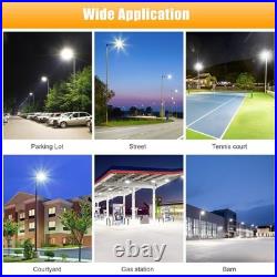 150W Shoebox LED Retrofit Kit E39 Mogul Base AC100-277V Parking Lot Tennis Court