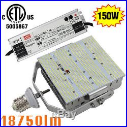 150W Shoebox LED Retrofit Kits Replace 1000W MH HPS E39 6000K Parking Lot Light