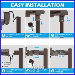 150 Watt LED Parking Lot Light Commercial Street Area Shoebox Pole Light Fixture